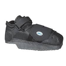 DARCO HeelWedge® Heel Off-Loading Shoe Black Small (Size - Women : 6 - 7.5, Men : 5 - 6.5)